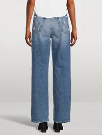 Tunnel Vision Sneak Wide-Leg Jeans