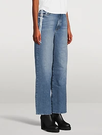 Tunnel Vision Sneak Wide-Leg Jeans