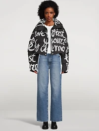 Tunnel Vision Sneak Wide-Leg Jeans