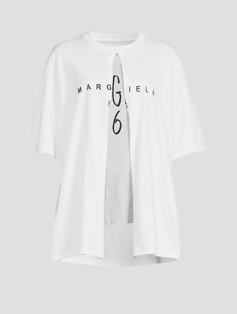 Double-Layered Logo Sweatshirt
