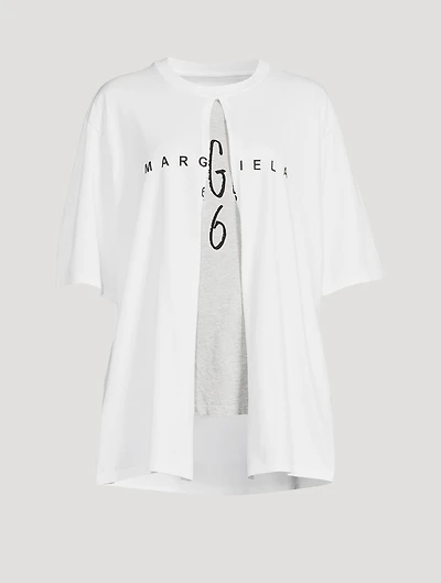 Double-Layered Logo Sweatshirt