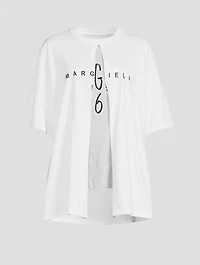 Double-Layered Logo Sweatshirt