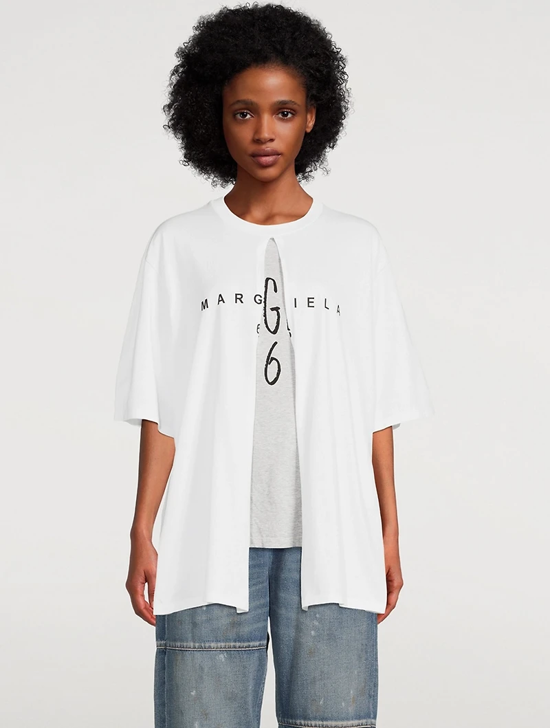 Double-Layered Logo Sweatshirt