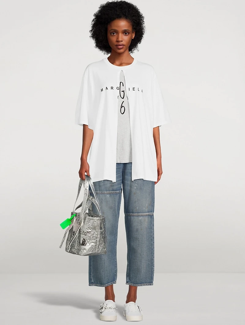 Double-Layered Logo Sweatshirt