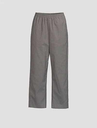 Pinstripe Trousers