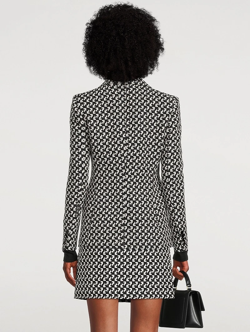 Blazer Geo Print