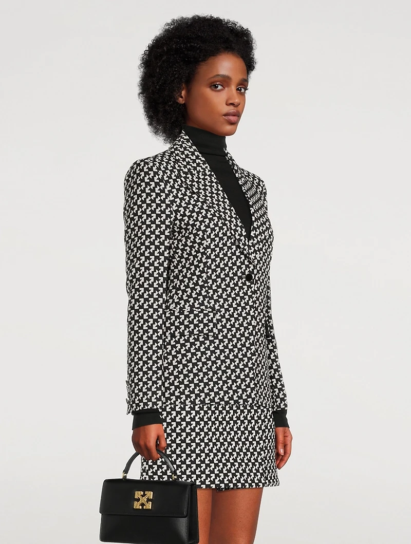 Blazer Geo Print