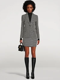 Blazer Geo Print