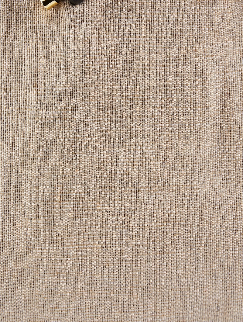 Astrid Woven Jute Tote Bag
