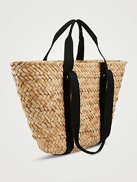 Selma Woven Seagrass Tote Bag