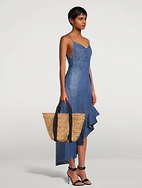 Selma Woven Seagrass Tote Bag