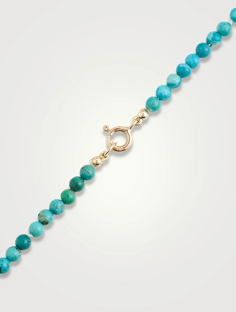 Turquoise Beaded Necklace