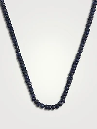 Sapphire Beaded Necklace
