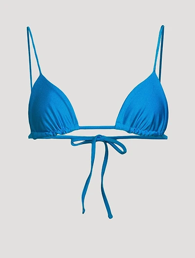 Via Triangle Bikini Top