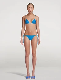 Via Triangle Bikini Top