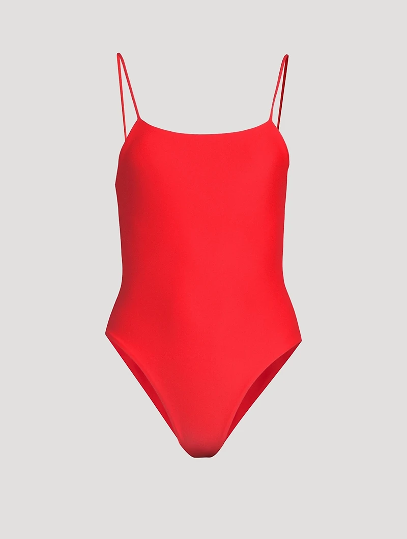 Trophy Scoop Neck One-Piece Swimsuit
