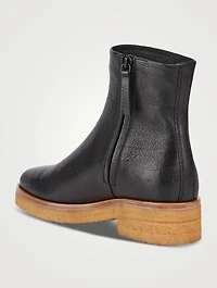 Boris Leather Ankle Boots