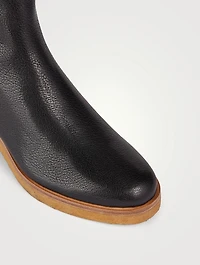 Boris Leather Ankle Boots