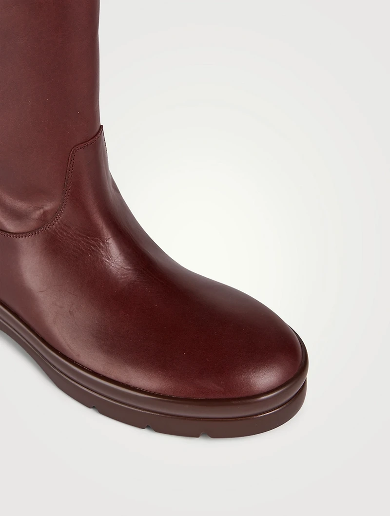 Billie Leather Knee-High Boots