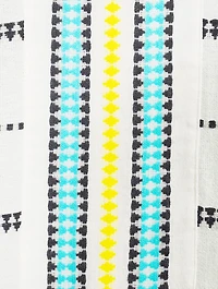 Sediri Caftan Dress Striped Print