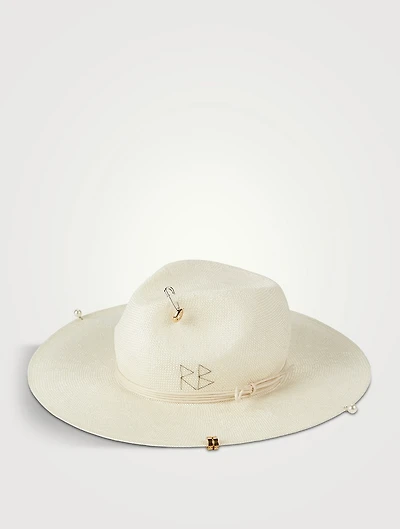 Straw Fedora Hat