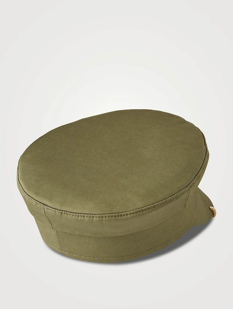 Baker Boy Cap With Piercings