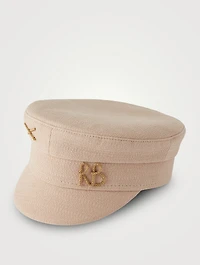 Linen Baker Boy Cap