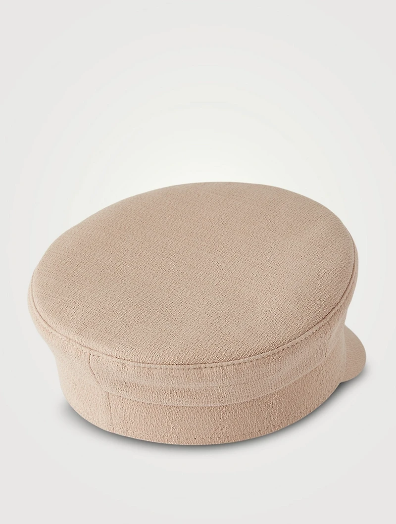 Linen Baker Boy Cap