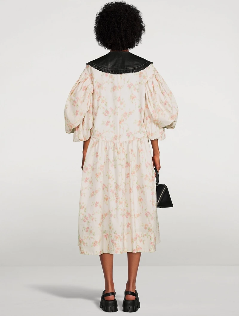 Leather Frill Collar