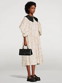 Leather Frill Collar