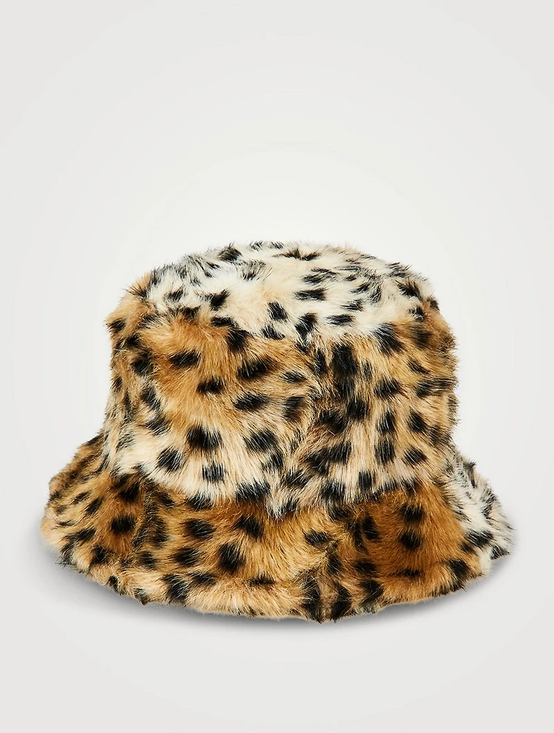 Wera Faux Fur Bucket Hat