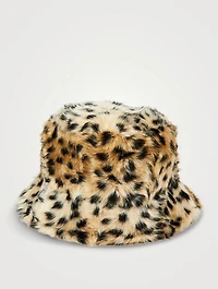 Wera Faux Fur Bucket Hat