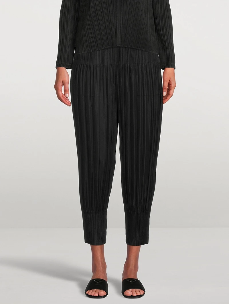 Fluffy Tapered Pants