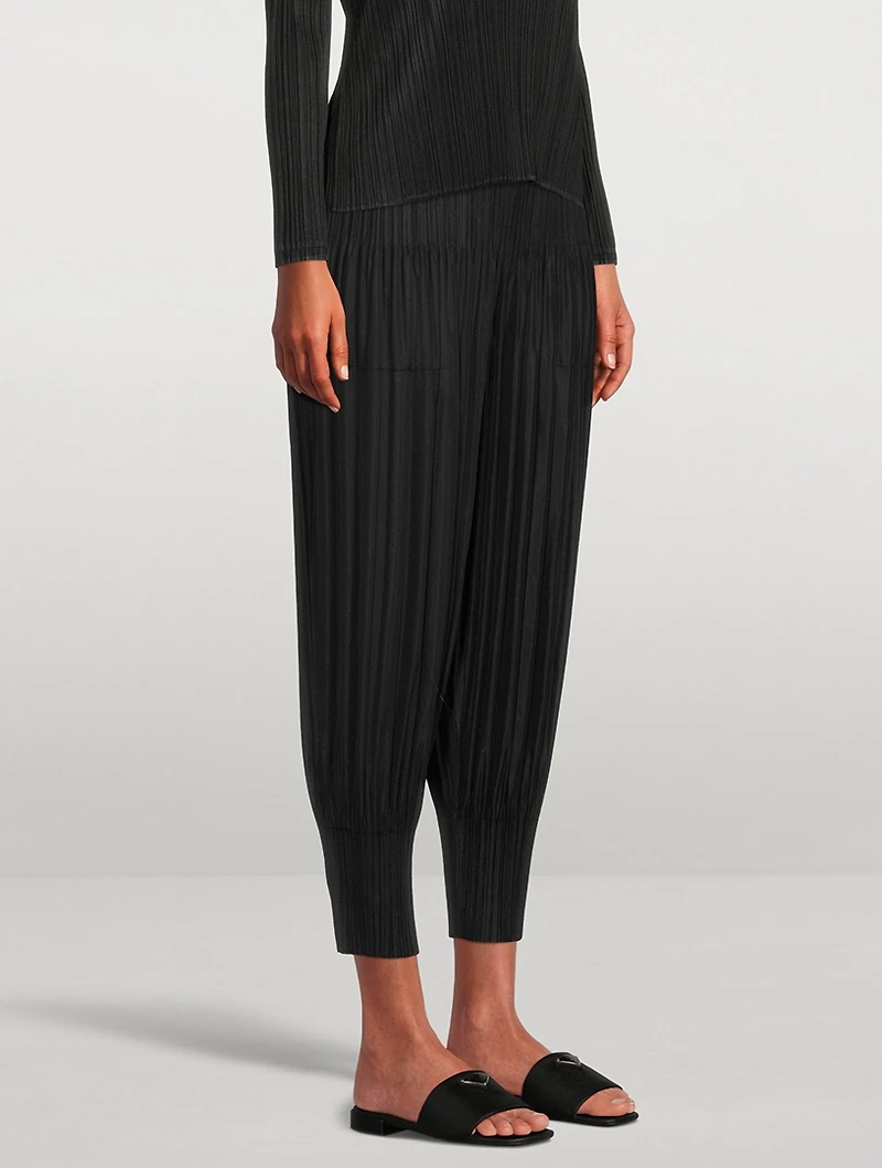 Fluffy Tapered Pants