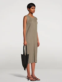 Sand Pleats Dress
