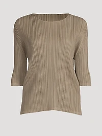 Sand Pleats Top