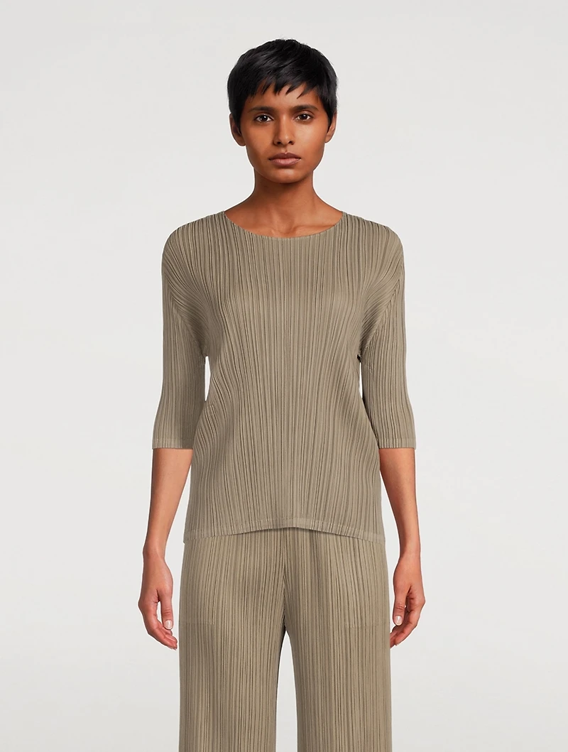 Sand Pleats Top