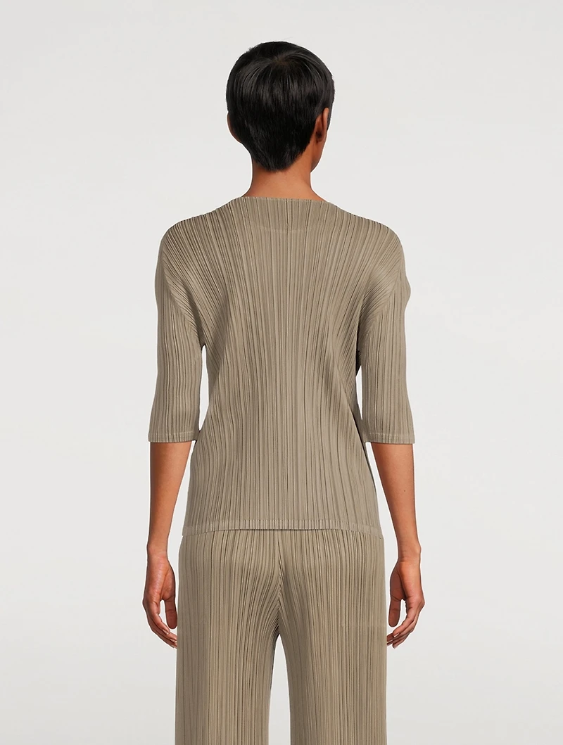 Sand Pleats Top