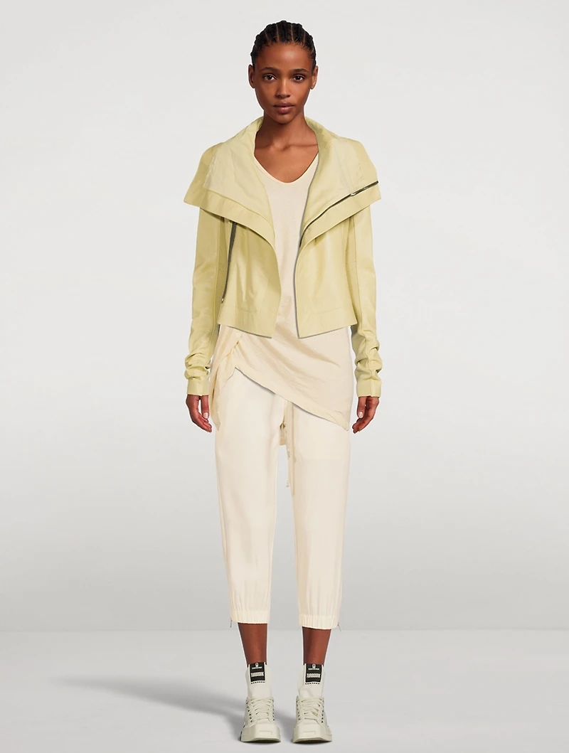 Cropped Cady Track Pants