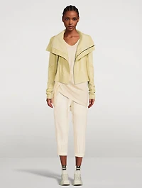 Cropped Cady Track Pants