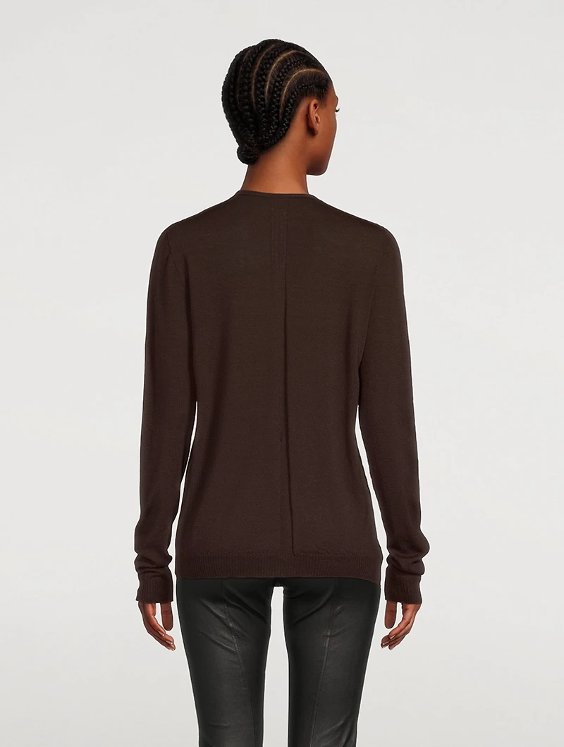 Gethsemane Wool V-Neck Sweater