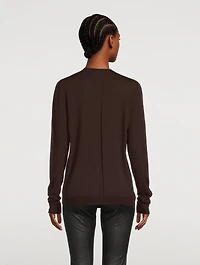 Gethsemane Wool V-Neck Sweater