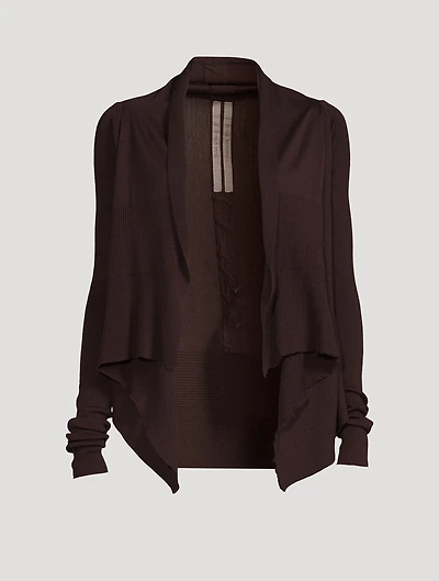 Gethsemane Short Wrap Wool Cardigan