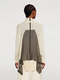 Medium Wool Wrap Cardigan