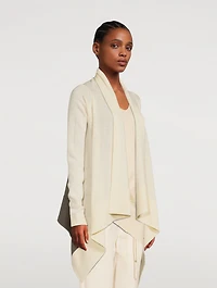Medium Wool Wrap Cardigan