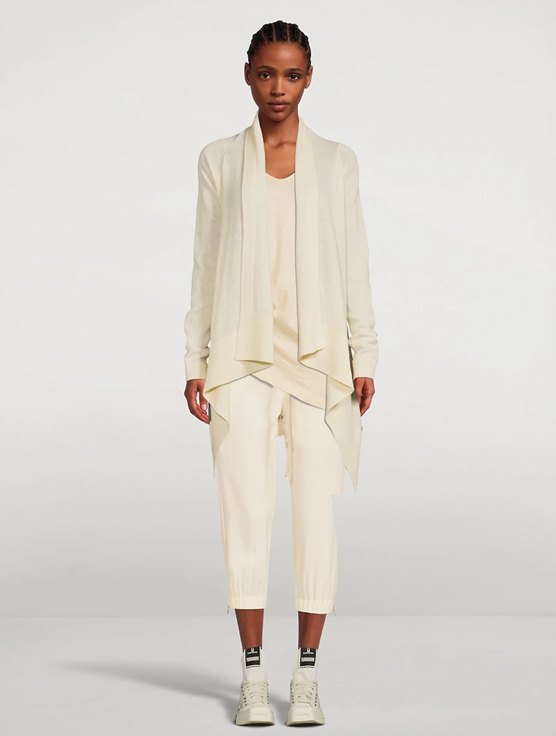 Medium Wool Wrap Cardigan