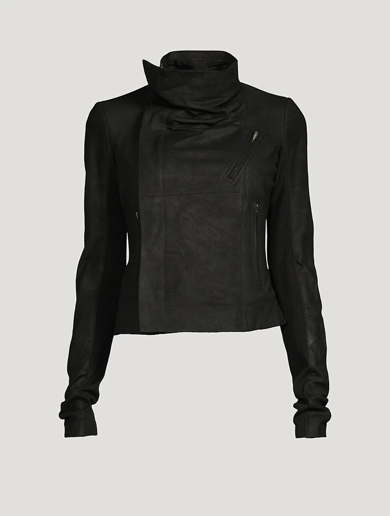Classic Leather Biker Jacket