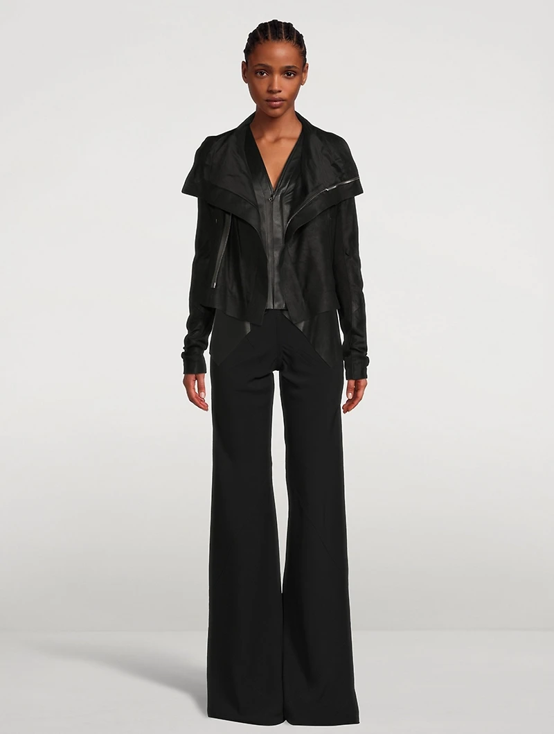 Classic Leather Biker Jacket