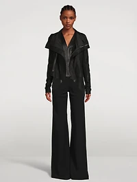 Classic Leather Biker Jacket