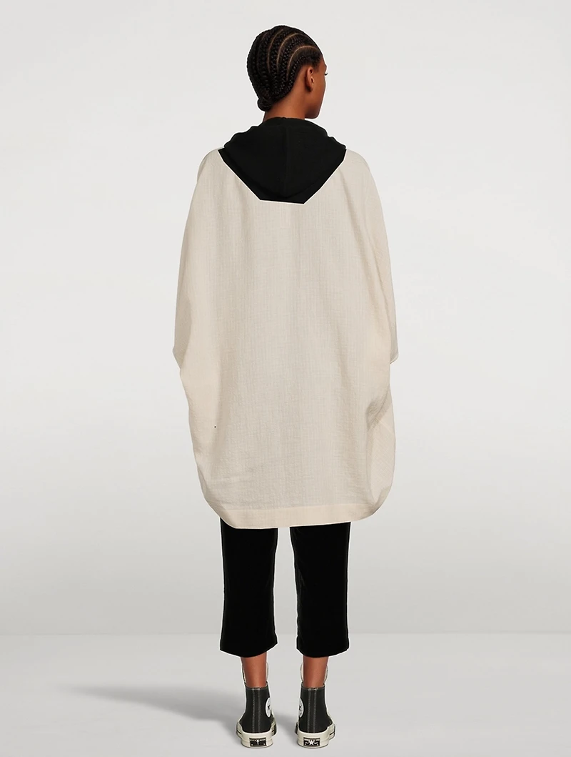 Sail Linen And Wool Biker Jacket